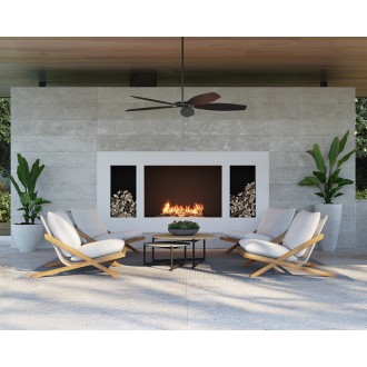 Sunpan Amalfi Coffee Table - Small Grey set View