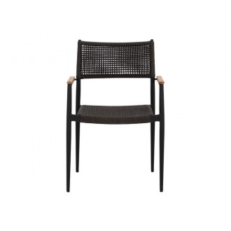 Sunpan Nava Stackable Dining Armchair Front 
