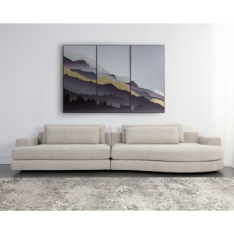 Sunpan Baela Sofa - Danny Cream - Lifestyle