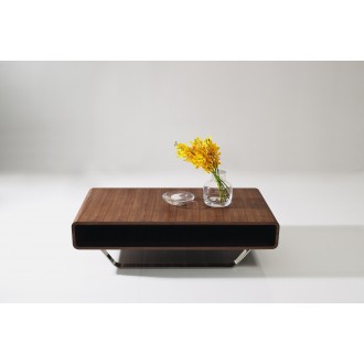 J&M Furniture Modern Coffee Table 136A In Walnut