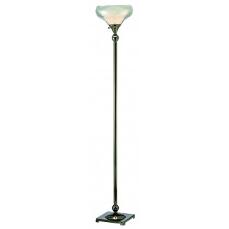 Adesso Brookfield Floor Lamp - Black Nickel