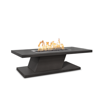 The Outdoor Plus 72" X 30" Imperial Powder Coat Fire Pit - 15” Tall
