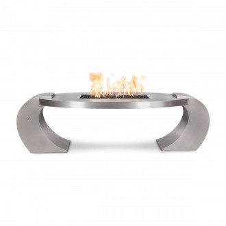 The Outdoor Plus 86" Vernon SS Fire Pit