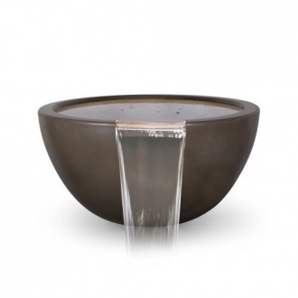 The Outdoor Plus Luna GFRC Water Bowl 