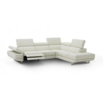 J&M Furniture Annalaise Recliner Leather Sectional 