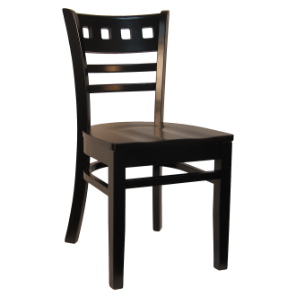 H&D Seating Masquerade Series Wood Chair - Set of 2