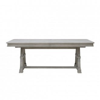 Pulaski Furniture Abbotts Glen Trestle Dining Table Front