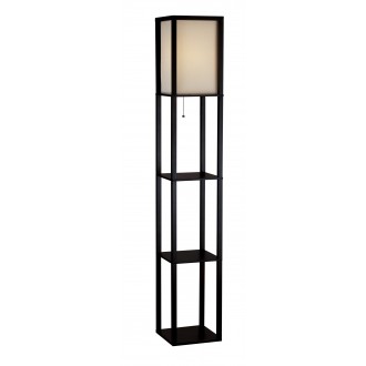 Adesso Wright Shelf Floor Lamp