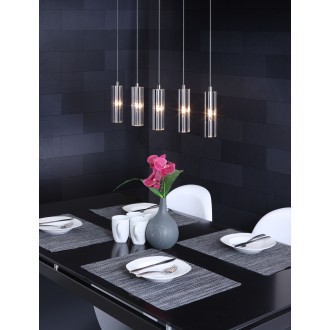 Zuo Modern Celeron Ceiling Lamp Clear - Lifestyle
