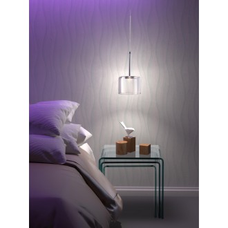 Zuo Modern Storm Ceiling Lamp Clear - Lifestyle