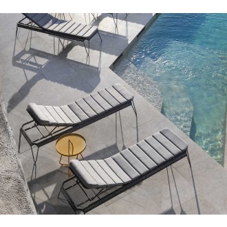 Cane-Line Breeze Sunbed, Stackable