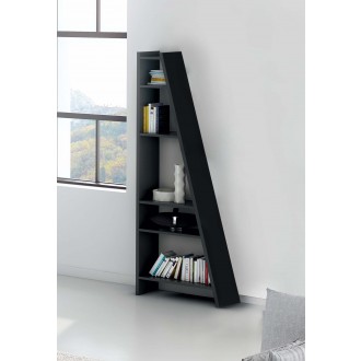 TemaHome Delta Shelving Unit 001 in Pure Black - Lifestyle