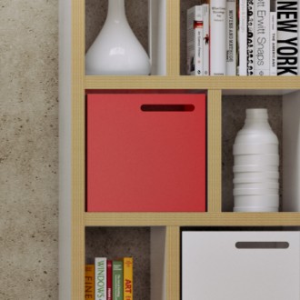 TemaHome Berlin Box in Red - Lifestyle