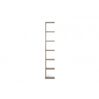 TemaHome Pombal Bookshelf 15" Expansion Kit in Walnut - Front