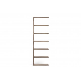 TemaHome Pombal Bookshelf 28" Expansion Kit in Walnut - Front
