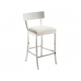 SUNPAN Maiden Counter Stool - White, Frontview