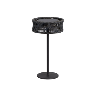 Cane-Line Illusion Table Lamp Medium Lava Grey