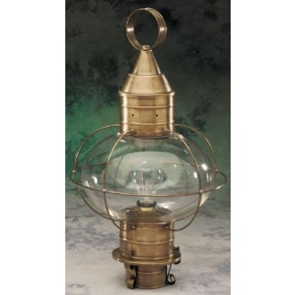 610 Large Post Mount Onion Light