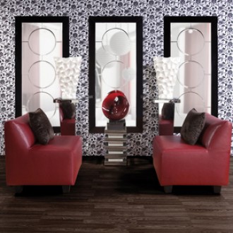 Howard Elliott Trifecta Mirror - Black