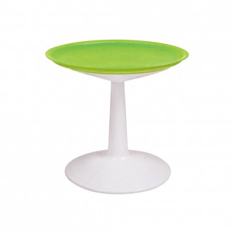 Sprout Green Round Side Table