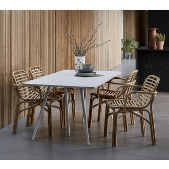 Cane-Line Peak Armchair INDOOR, Rattan set view