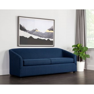 Sunpan Levy Sofa Bed Liv Indigo - Lifestyle