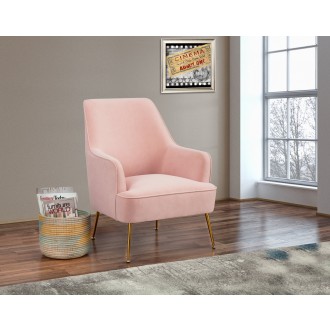 Alpine Furniture Rebecca Leisure Chair in Pink - Lifestyle