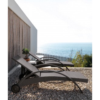 Hospitality Rattan Patio Soho Chaise Lounge
