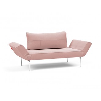  Innovation Living Zeal Straw Daybed - Vivus Dusty Coral - Angled View