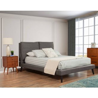 Alpine Furniture Gabriela California King Platform Bed - Lifestyle