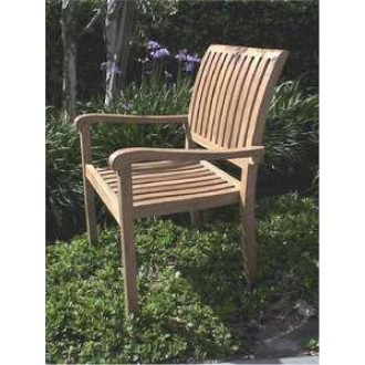 Anderson Teak Aspen Stackable Armchair - Set of Four