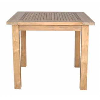 Anderson Teak Windsor 35-inch Square Table Small Slats