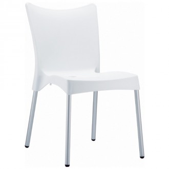 Compamia Juliette Resin Dining Chair White - Set of 2