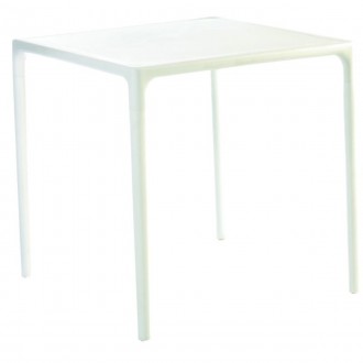 Compamia Mango Square Dining Table White 28 inch