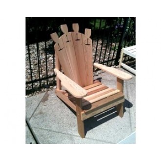 Creekvine Designs Cedar Wine Glass Adirondack Chair
