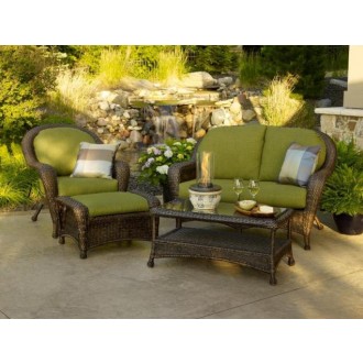 Outdoor Greatroom Company Balsam Coffee Table - Lifestyle