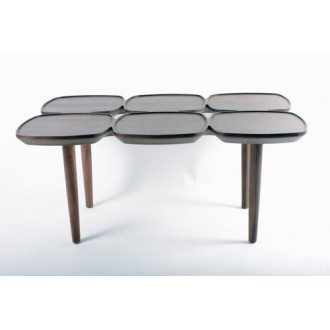 Stilnovo  The Francine Coffee Table in Solid Walnut