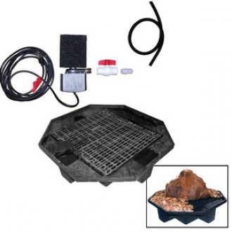 Fireside America Hargrove Outdoor 40 Inches Pond-Less Kit With Two Outlets - Kit Only