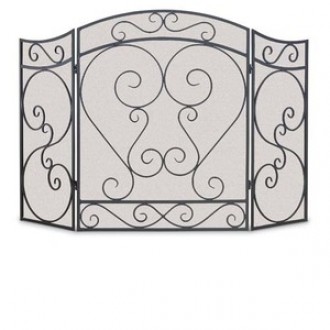 Fireside America Napa Forge 3 Panel Country Scroll Screen
