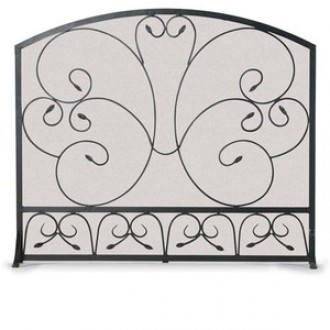 Fireside America Napa Forge Single Panel Country Scroll Screen