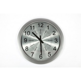 Stilnovo George Nelson Verichron Slim Clock - Silver