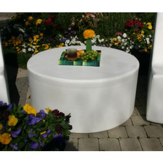 La Fete Puck Round Ottoman - Lifestyle