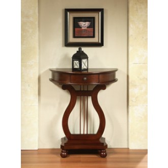 All Things Cedar Half Moon Harp Table