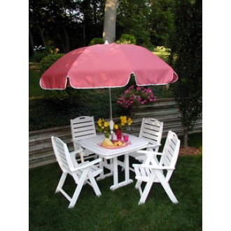 POLYWOOD¨ Nautical Highback Chair