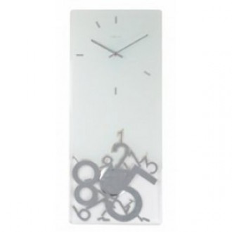 Stilnovo The Dropped Rectangle Clock - White