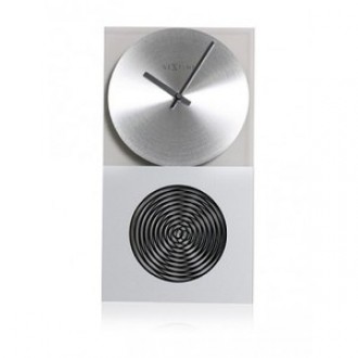 Stilnovo The Moray Clock - Glass/Silver