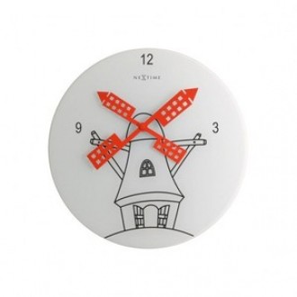 Stilnovo  The Windmill Wall Clock - White