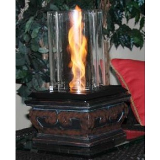 Outdoor Greatroom Company Serenity Fire Pit - Venturi Flame - Lifestyle