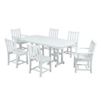 POLYWOOD¨ Traditional Garden 7-Piece Dining Set