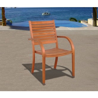 International Home Miami Amazonia Arizona 4 pc Stacking Armchair